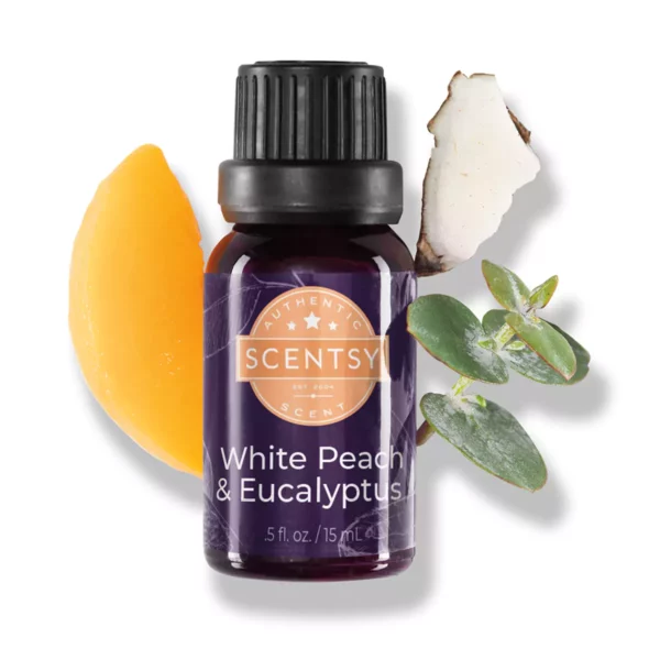 White Peach & Eucalyptus Natural Scentsy Oil