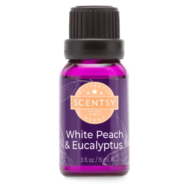 White Peach & Eucalyptus Natural Scentsy Oil