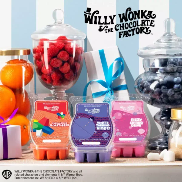 Willy Wonka Scentsy Wax Bar Collection