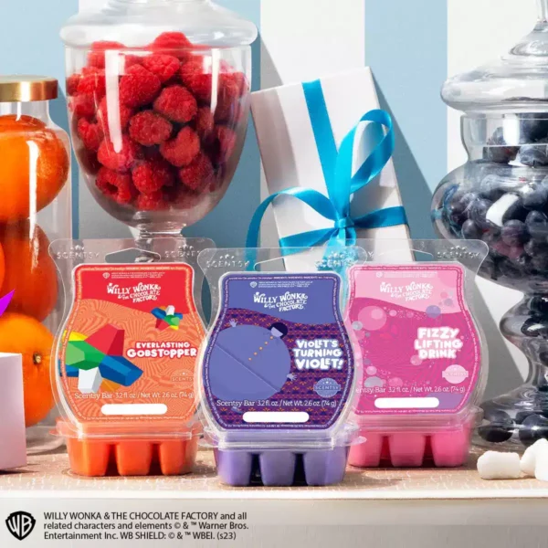 Willy Wonka Scentsy Wax Bar Collection